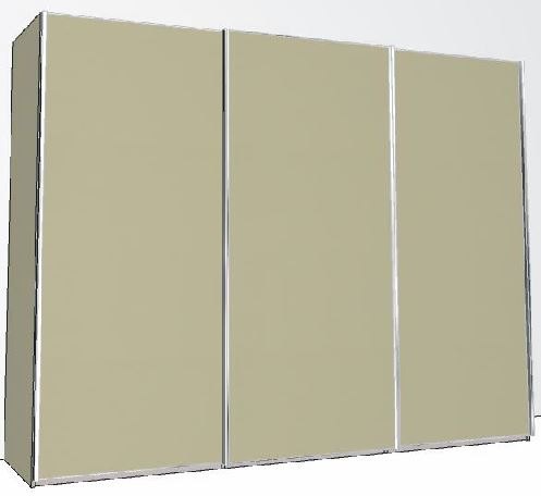 250cm 3 Door Robe Carcase Colour Door