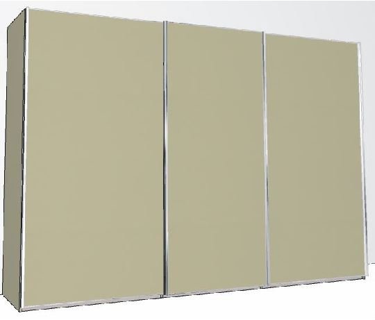 280cm 3 door Robe Carcase Colour Door
