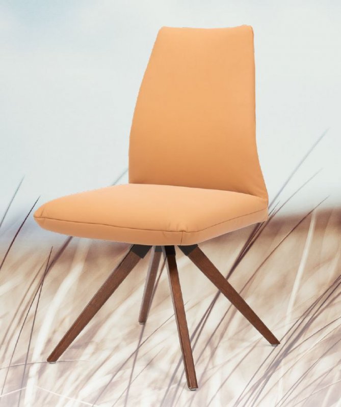 Romeo Dining Chair  With Swivel & Glide Action- Legs C Group 4 Fabric