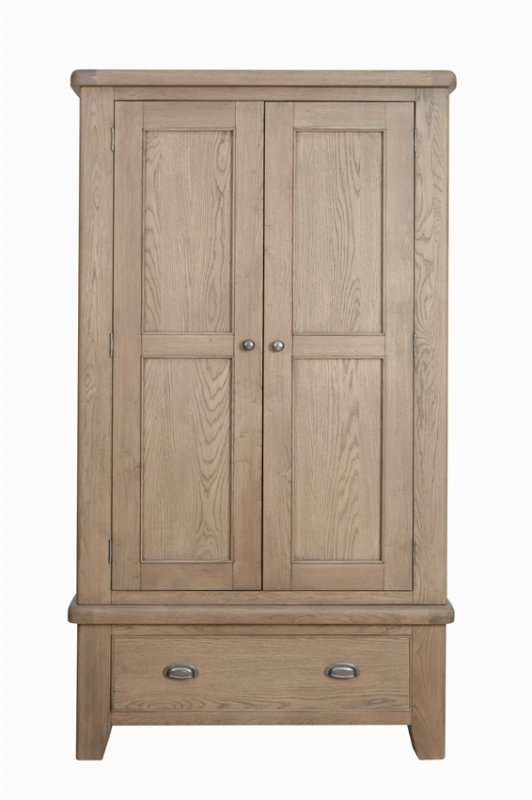 Charlbury 2 Door Oak Wardrobe