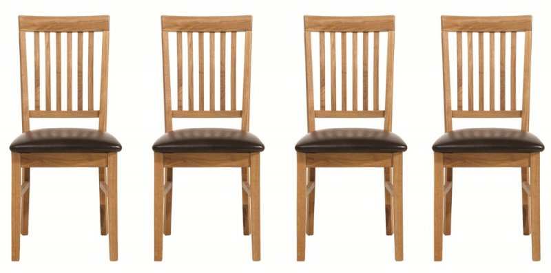 4 x  Oak Dining Chairs