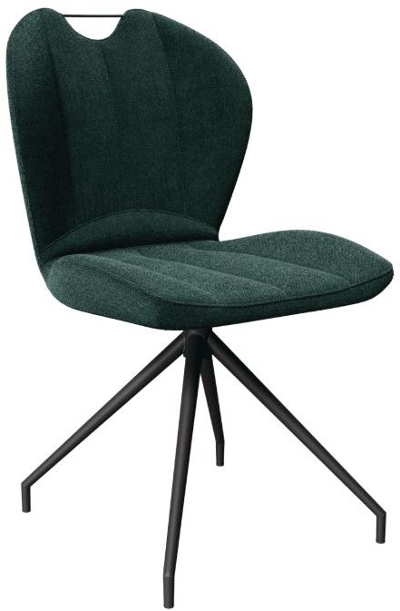 New York Swivel Dining Chair - Fir Green