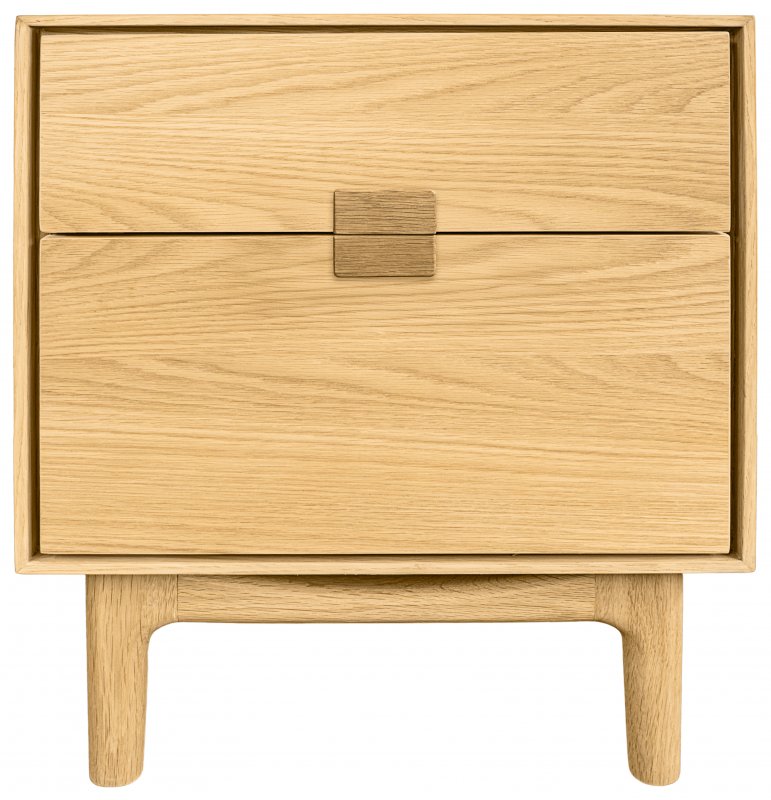 G Plan Larsen 2 Drawer Bedside Chest