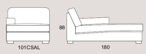 Ontario 101/180 CSA L Fabric - Cat 90 - Dynamic Seat