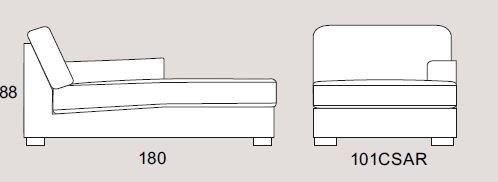 Ontario 101/180 CSA R Fabric - Cat 90 - Dynamic Seat