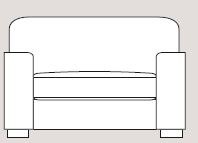 Ontario 134cm Chair Fabric - Cat 90 - Dynamic Seat