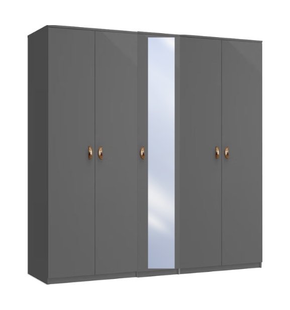 Witney Collection 5 Door Robe 1 Centre Mirror Doors