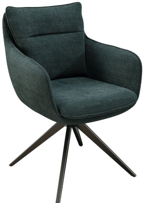 Belfast Swivel Dining Chair - Fir Green