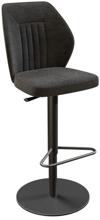 Budapest Barstool - Charcoal