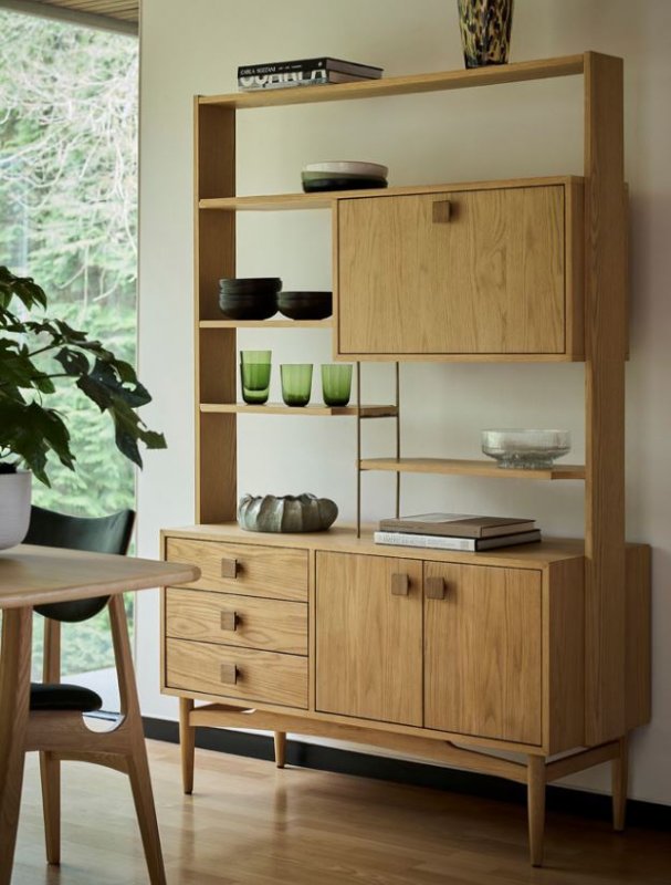 G Plan Larsen Room Divider Oak