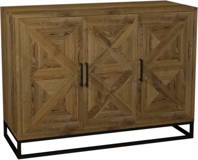 Lambeth Wide Sideboard - OAK SURROUND