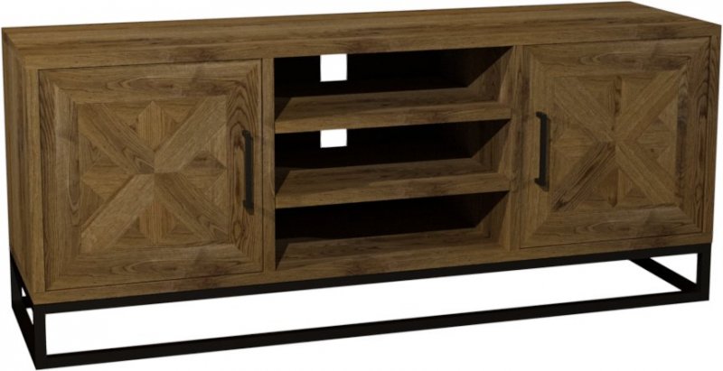 Lambeth Entertainment Unit - OAK SURROUND