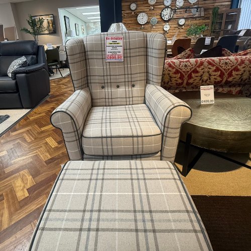 Holkham Standard Chair and Matching Stool