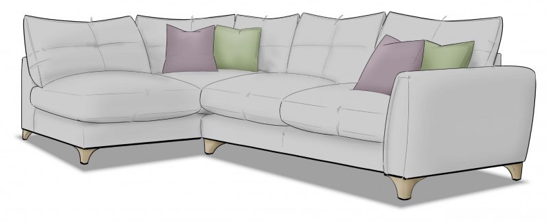 Michigan Corner Combi Sofa - Right Hand Facing - B Fabric