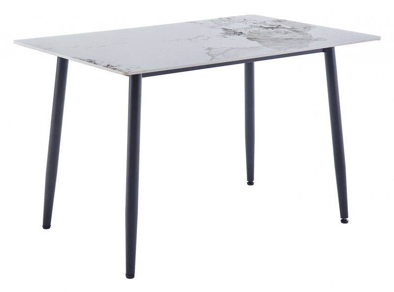 Dining Table Rectangle 120cm - White