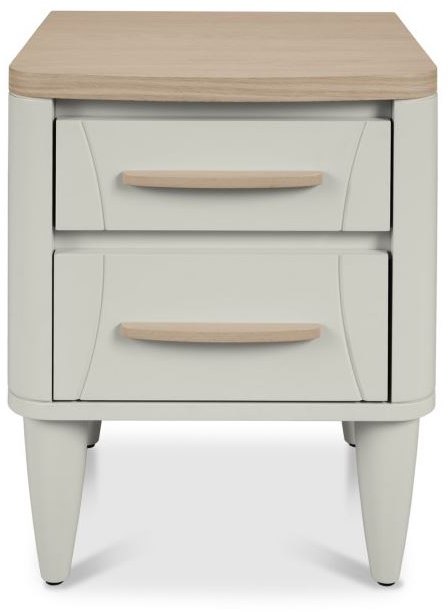 Renzo 2 Drawer Bedside