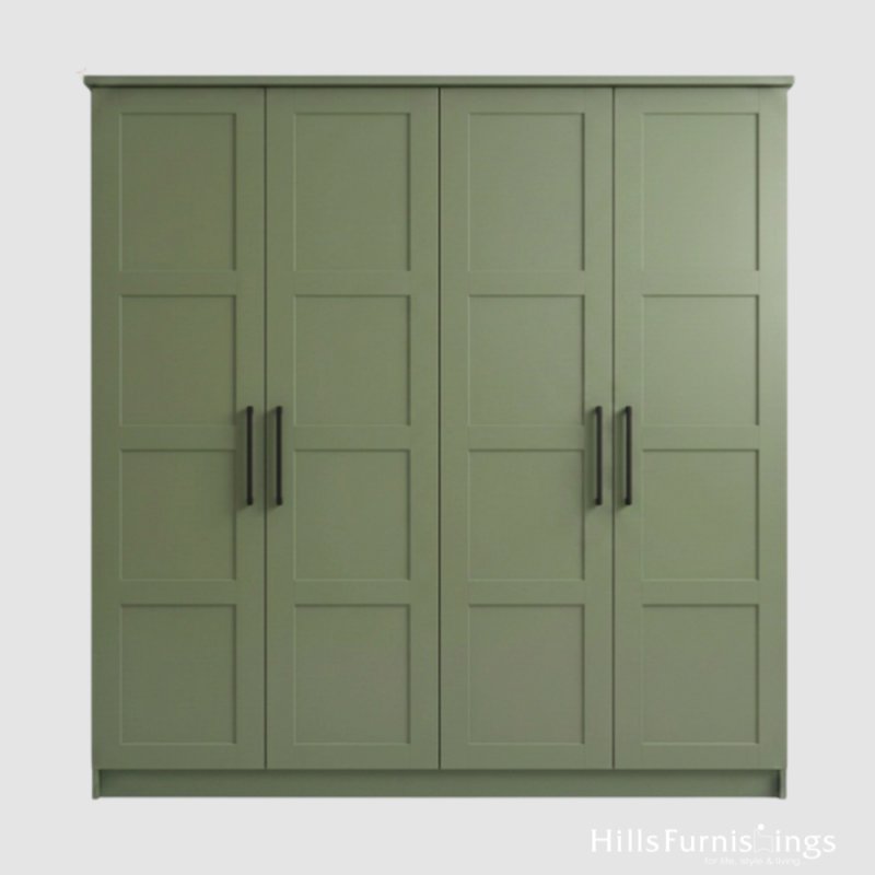 Stratos Fitment FCC - Tall 4 Door Wardrobe