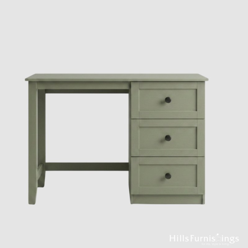 Stratos Single XL Pedestal Dressing Table