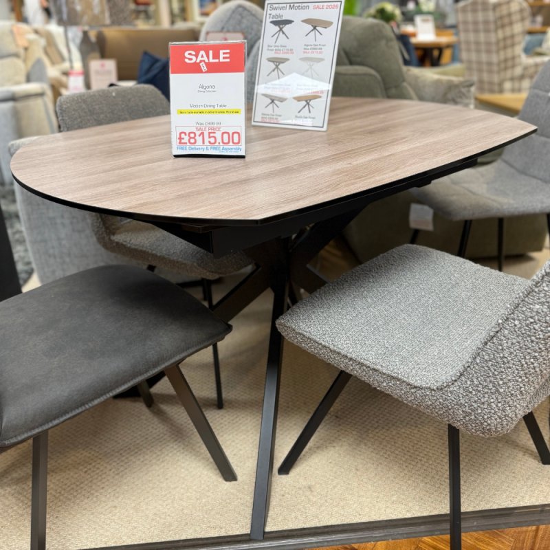 Algona Swivel Motion Dining Table