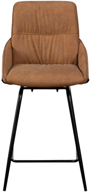 Rogan Swivel Bartstool - Tan - Seat Height 66cm