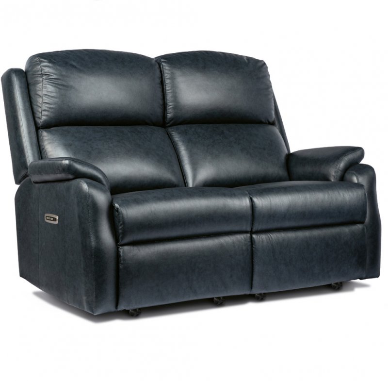 Dakota Standard Cloud Recharge Reclining 2-seat Lounger Leather 1