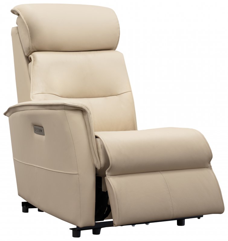 G-Plan Solna Left Hand Facing Power Recliner Unit - Headrest & Lumbar + Heated Seat Fabric - W