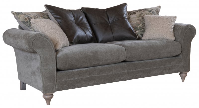3 Seater Sofa - Pillowback Cover - B