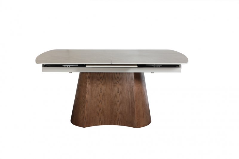 160cm-210cm Pop Up Extending Dining Table