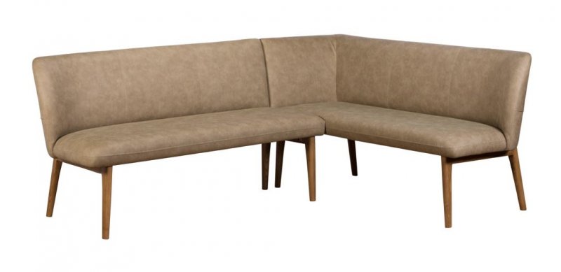 Nico Corner Bench Left Hand Facing - Taupe