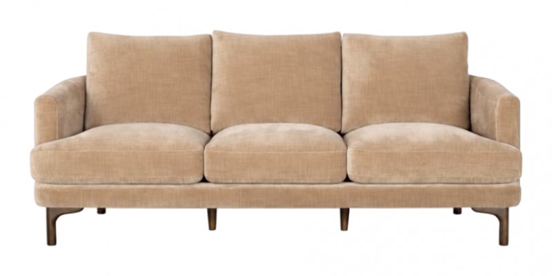 Paris 3 Seater Sofa (Fabric Grace 32)