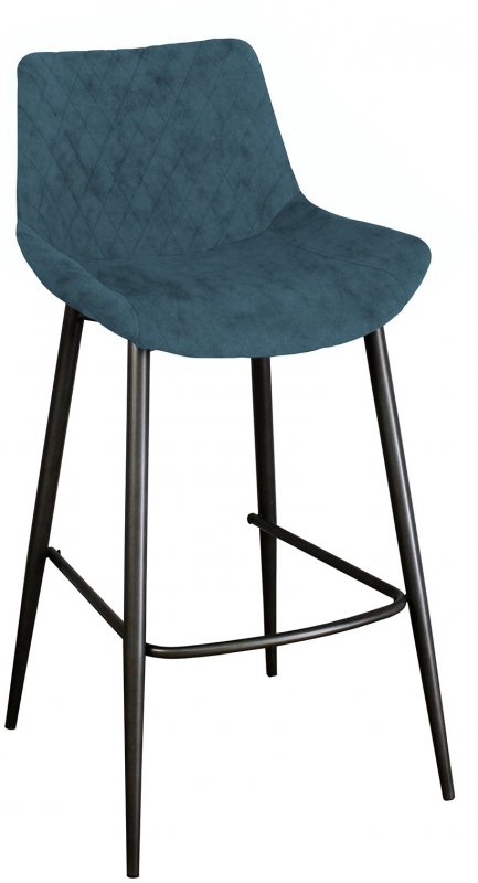 Piper Bar Stool Mineral Blue 1 Only