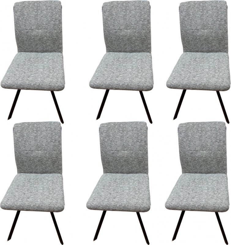 Kia 6 Dining Chairs Fabric