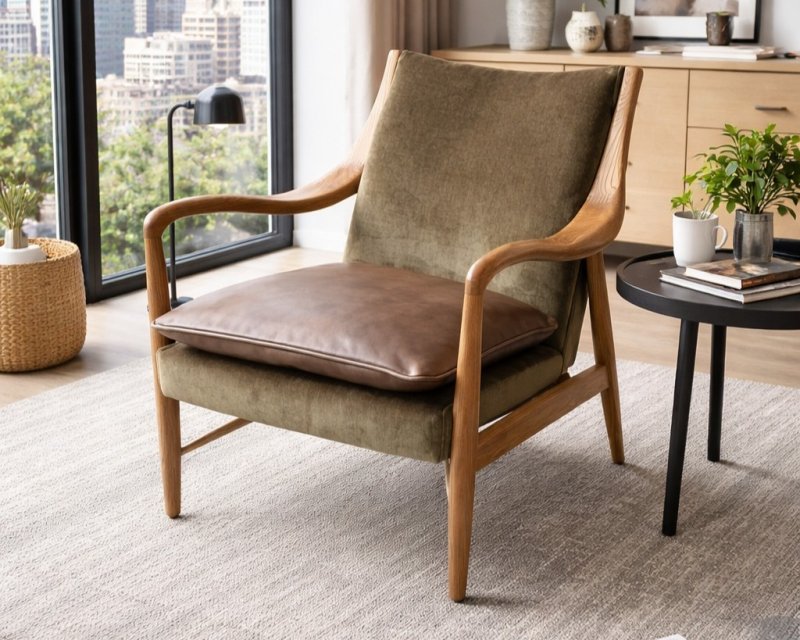 Heritage Collection Tisbury Chair - Verona Seaweed
