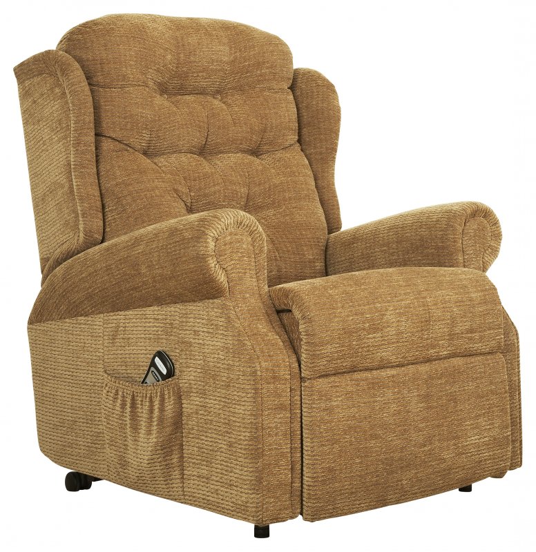 Woburn - Grande Dual Motor Lift Recliner Fabric Zipspeed