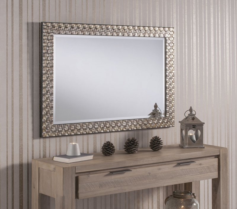 605 Silver 66” X 30” Bevel (168cm X 76cm) Mirror