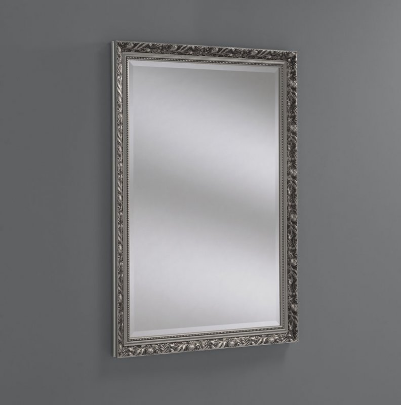Dahlia Silver 44” X 34” Bevel (112cm X 86cm) Mirror