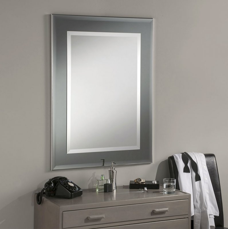 Gng Grey 40” X 30” Bevel (102cm X 76cm) Mirror