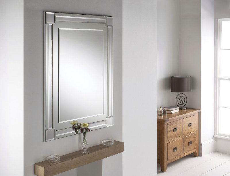 E500 Silver 46” X 33” Bevel (117m X 84cm) Mirror