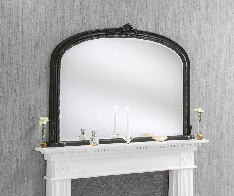 Windsor Black 51” X 36” Bevel (130cm X 91cm) Mirror