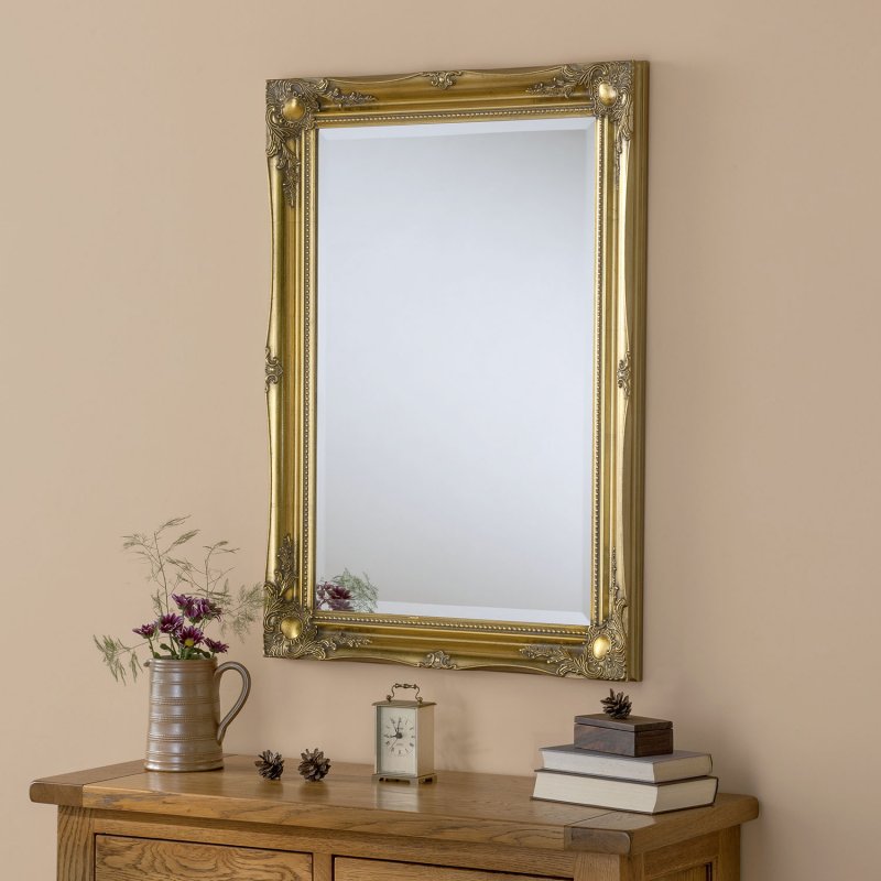Sf3 Gold 66” X 18” Bevel (168cm X 46cm) Mirror