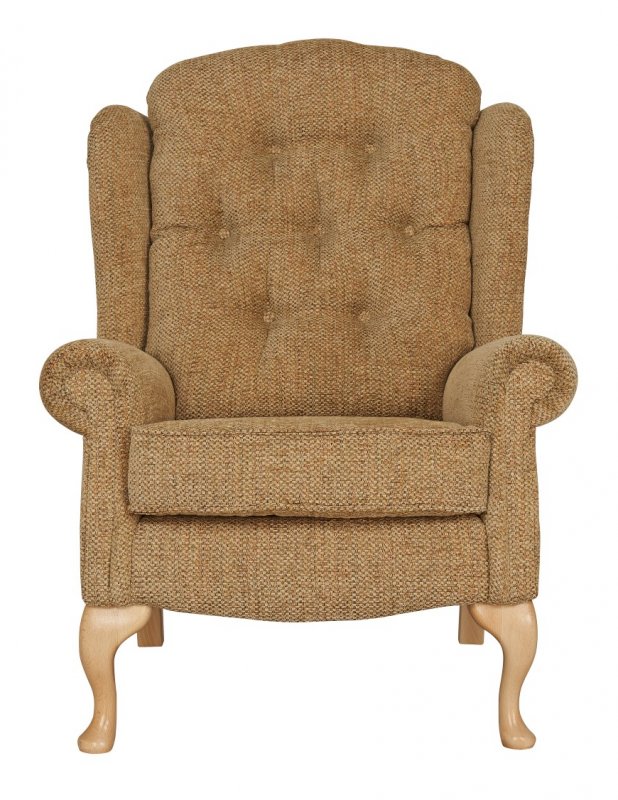 Woburn Petite Legged Fixed Chair Fabric