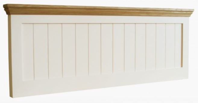 Coelo Oak Top Bedroom Single Panel Headboard