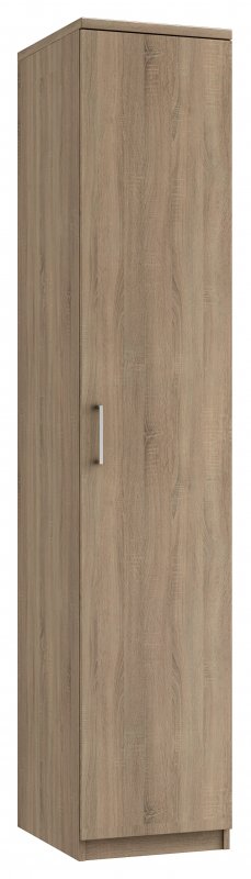 Malta Bedroom Single Tall Robe  Finish - Bardolino Oak