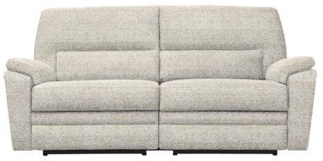 Parker Knoll Hampton - Large 2 Seater Sofa Double Manual Recliner A Grade Fabric