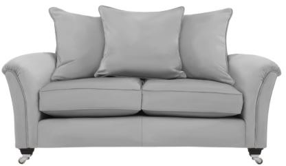 2 Seater Sofa - Pillow Back Fabric Options - Grade A