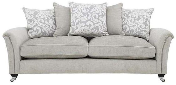 Large 2 Seater Sofa - Pillow Back