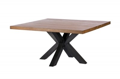 150cm C-Leg Square Dining Table