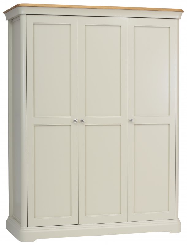 Cromwell Bedroom Triple Wardrobe Short