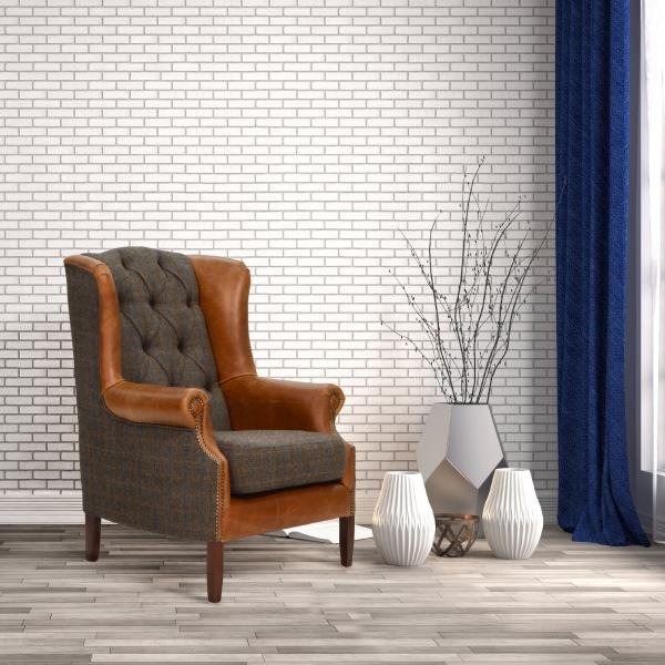 Country Collection Wing Armchair - Fast Track Delivery