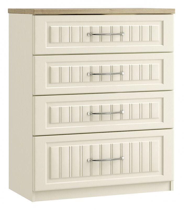 Jakarta Bedroom Collection 4 Drawer Chest With 1 Deep Drawer